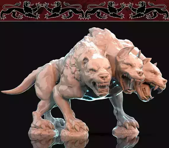 Cerberus 3D Printing Masterpiece