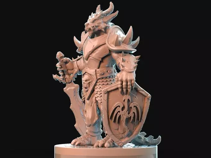 Dragonborn 3D Printing Masterpiece 3D print model_0