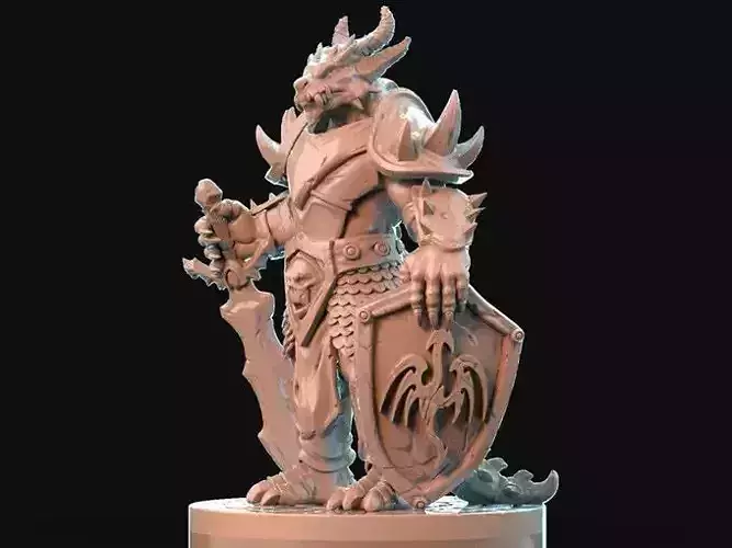 Dragonborn 3D Printing Masterpiece