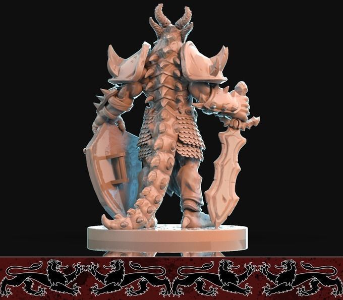 Dragonborn 3D Printing Masterpiece 3D print model_2
