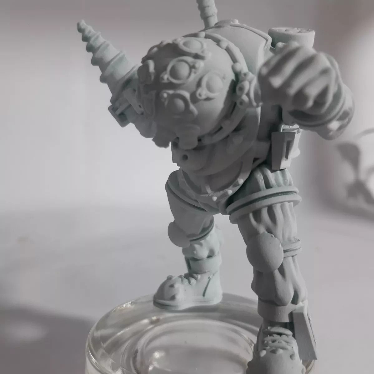 Bioshock Big Daddy 3D Printed Collectible 3D model 3D printable | CGTrader