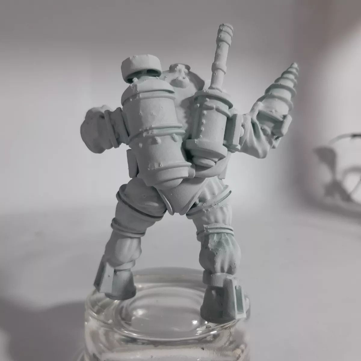 Bioshock Big Daddy 3D Printed Collectible 3D model 3D printable | CGTrader