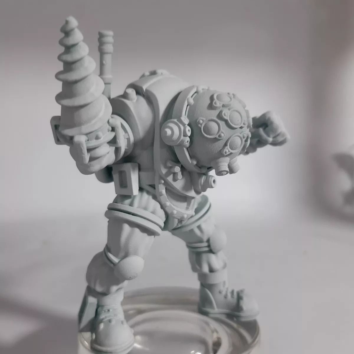 Bioshock Big Daddy 3D Printed Collectible 3D model 3D printable | CGTrader