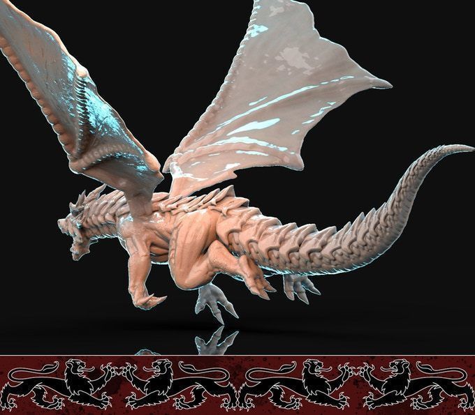 BonusDragon 3D Printed Artwork 3D print model_2