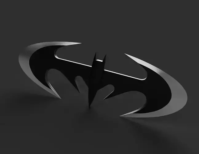 1997 Batman and Robin Batarang 3D print model