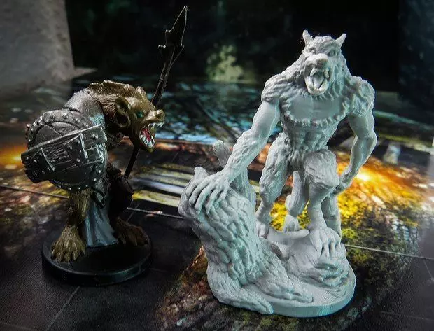 Miniatures Werewolf 3D Printing Collection 3D print model