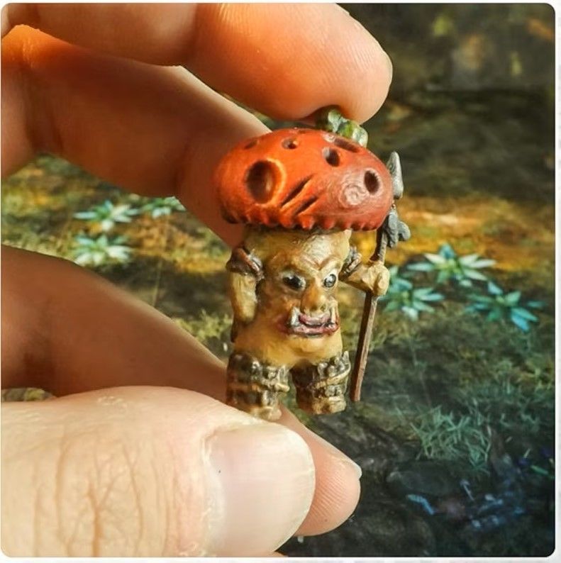 Tribal Shroom 3D Printing Creation 3D print model_1