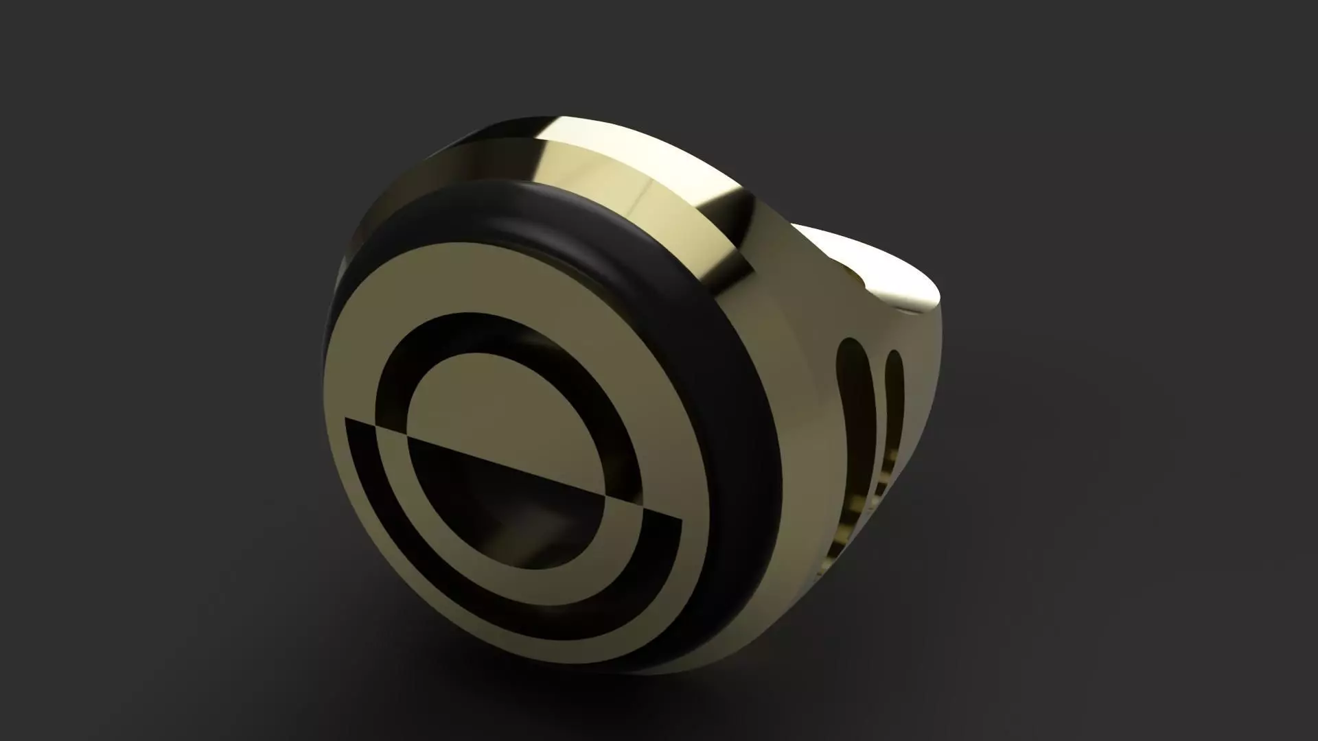 Crimson Dawn Key Ring 3D print model