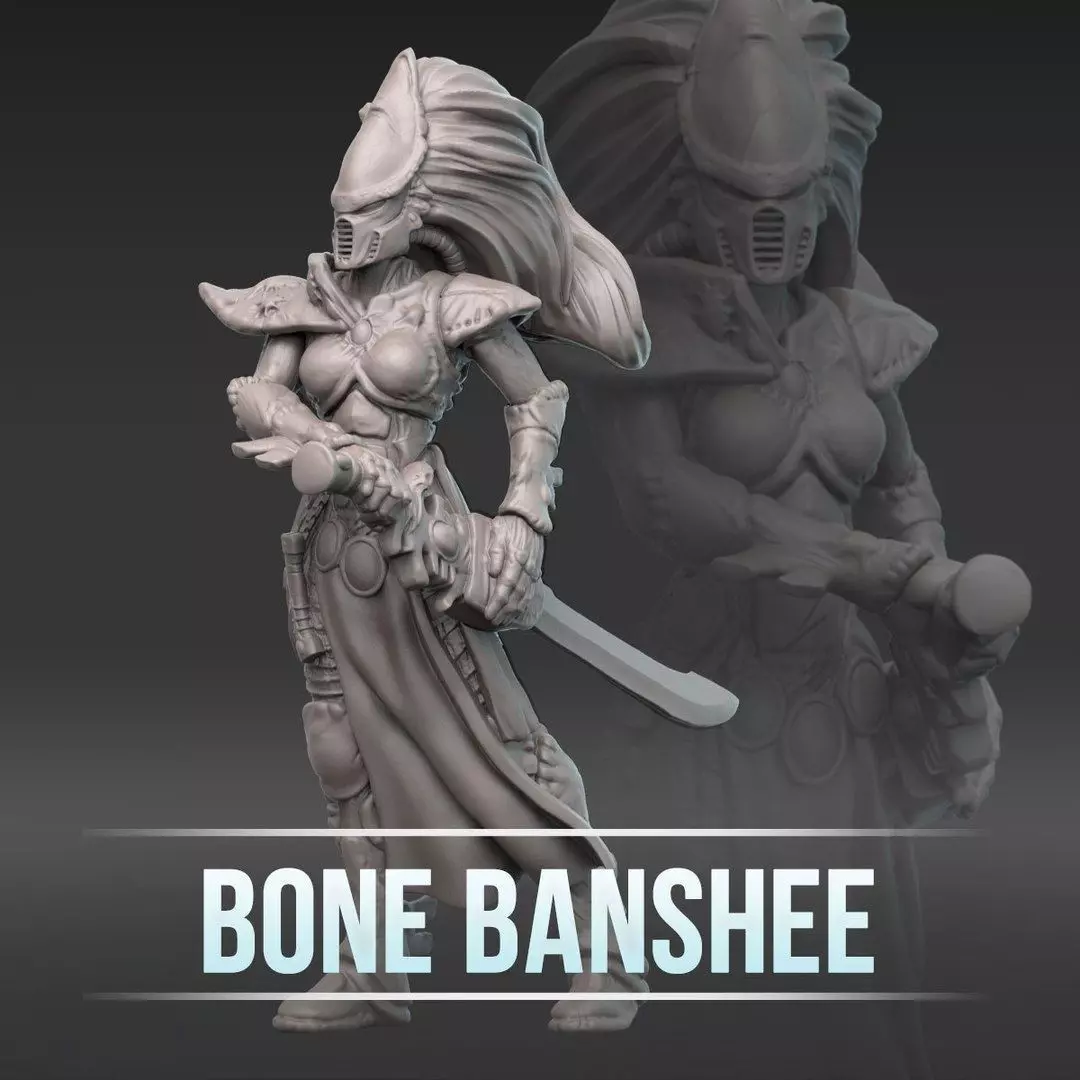 Bone Banshee 3D Printing Creation 3D print model_0