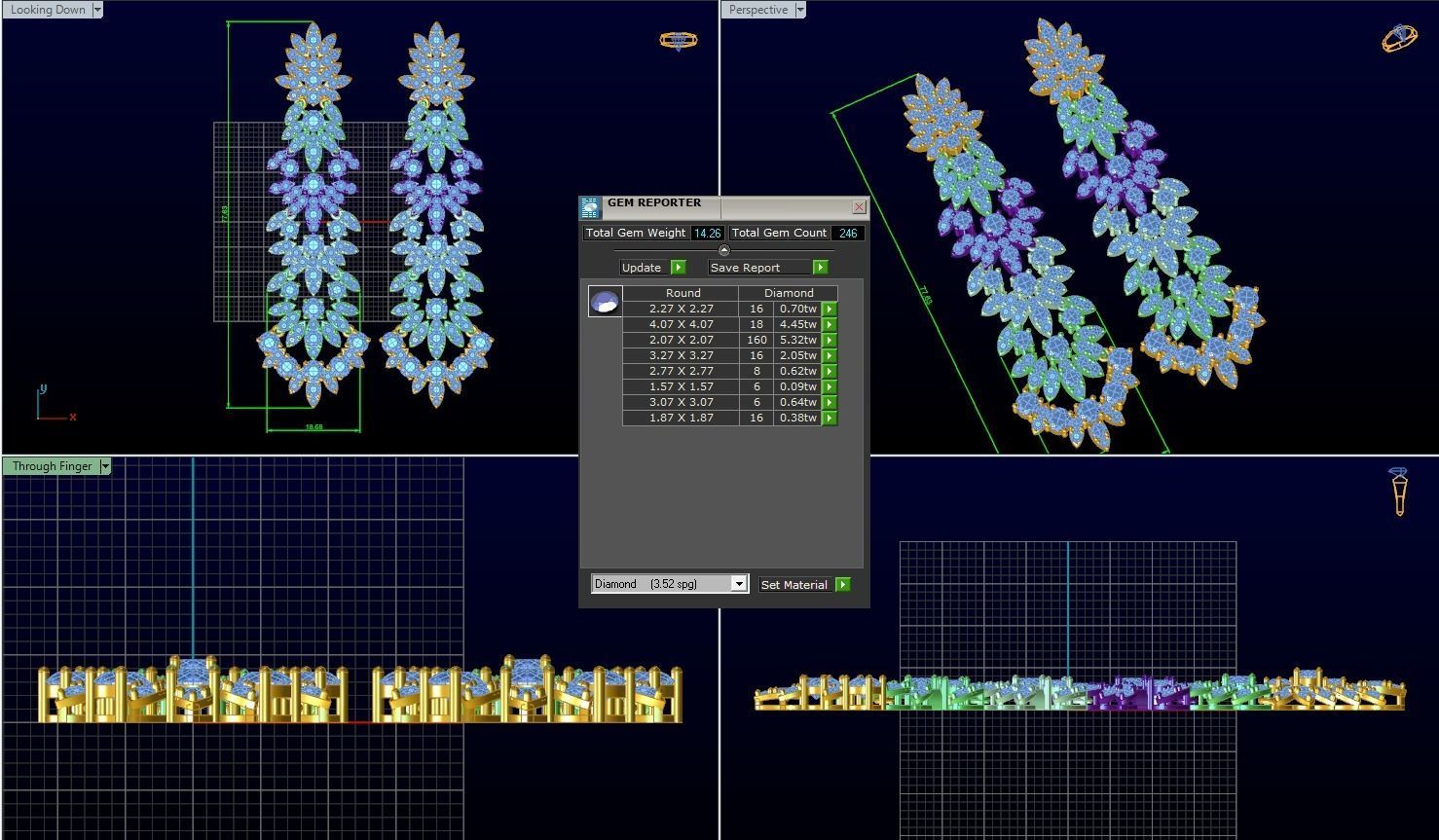 Earing 3D print model_1