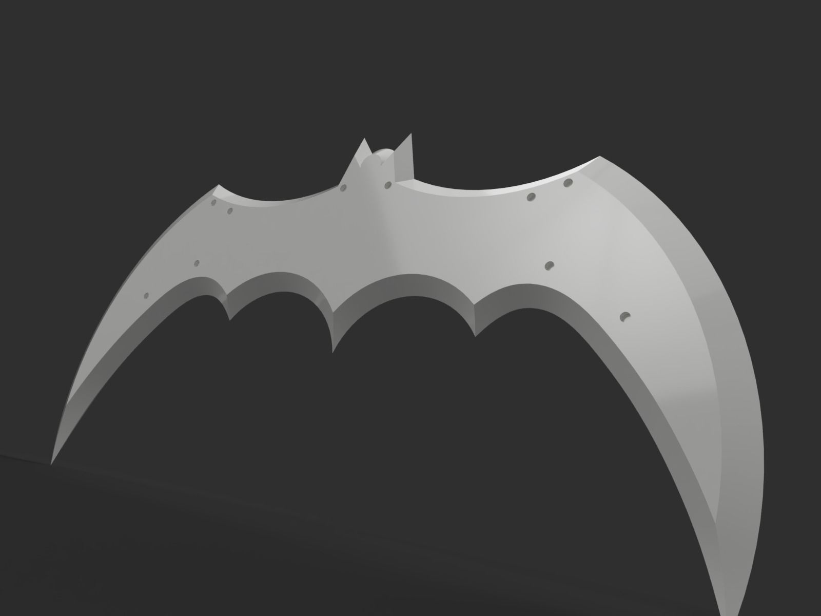 CW Batwoman Batarang Collection 3D print model_6