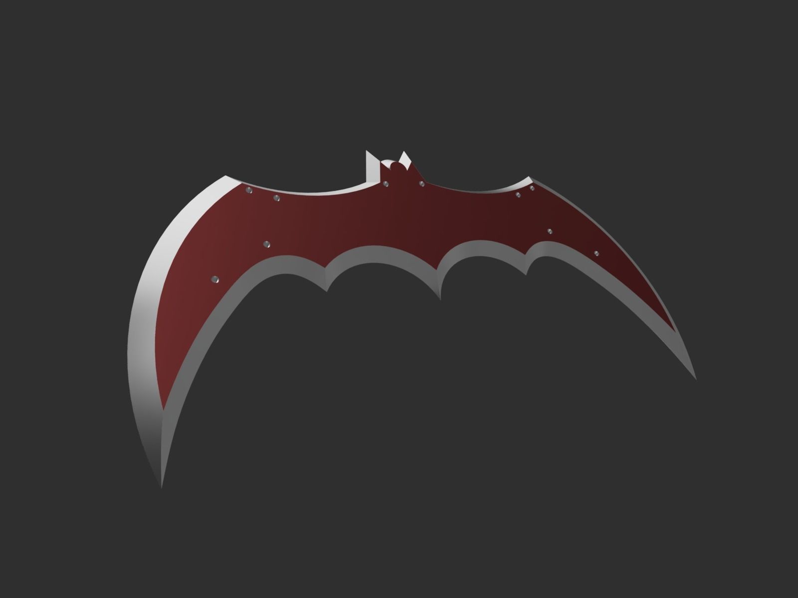 CW Batwoman Batarang Collection 3D print model_5