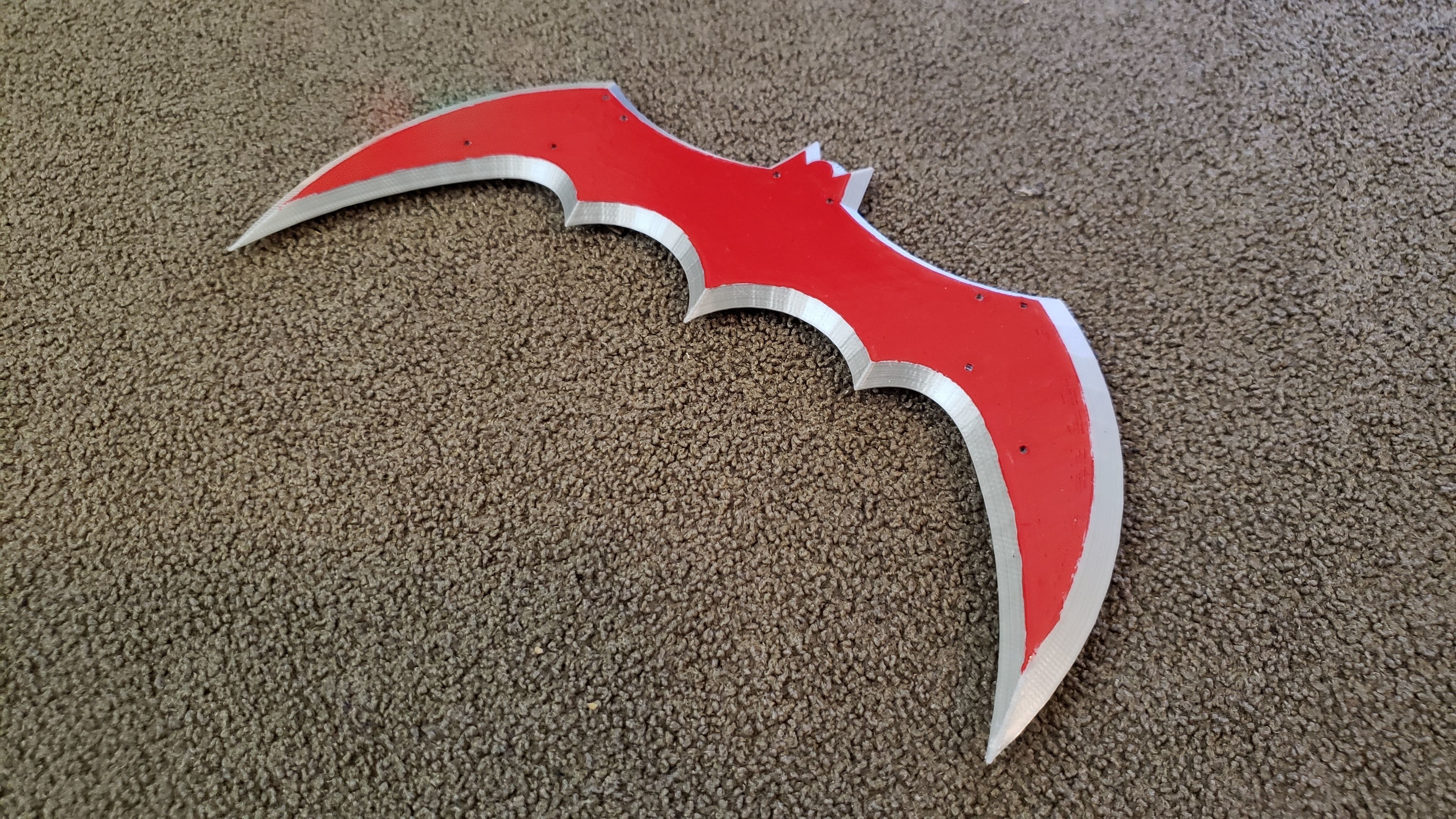 CW Batwoman Batarang Collection 3D print model_11