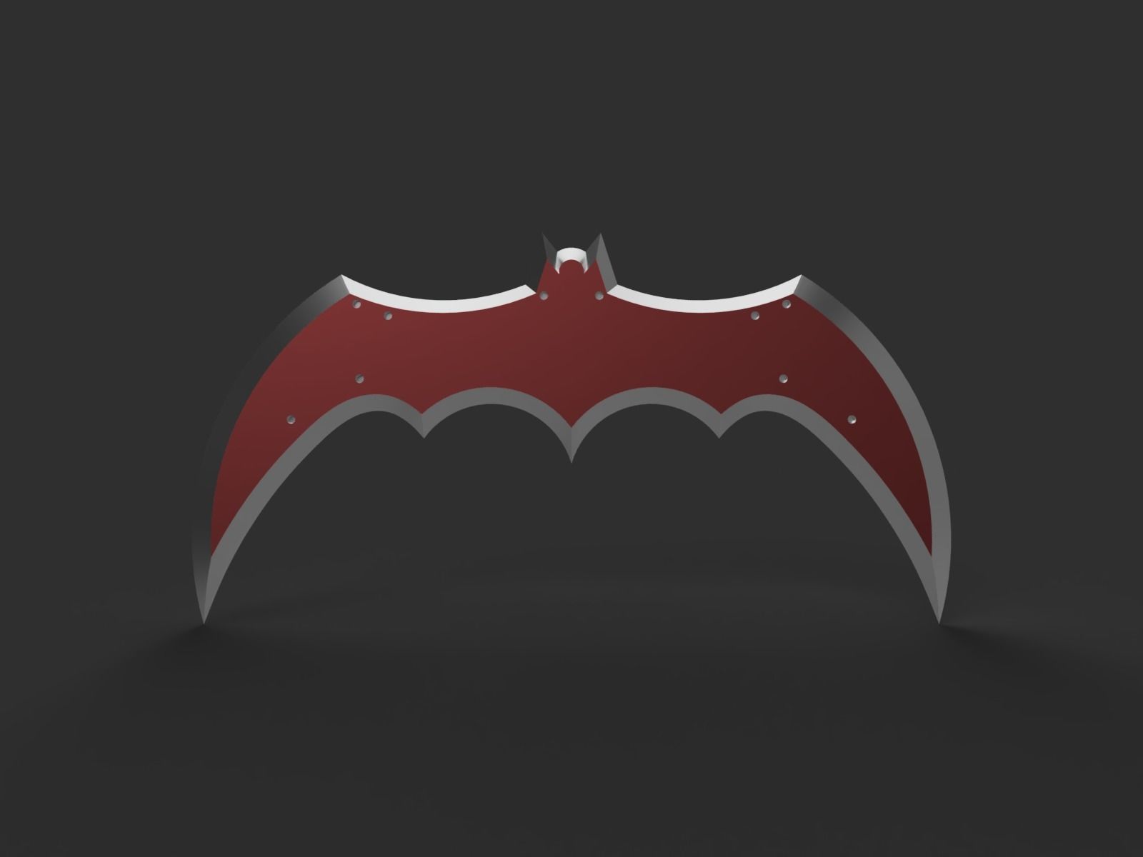 CW Batwoman Batarang Collection 3D print model_4