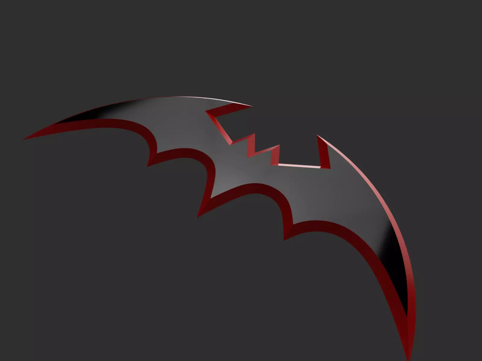 2008 Batman Brave and the Bold Batarang 3D print model
