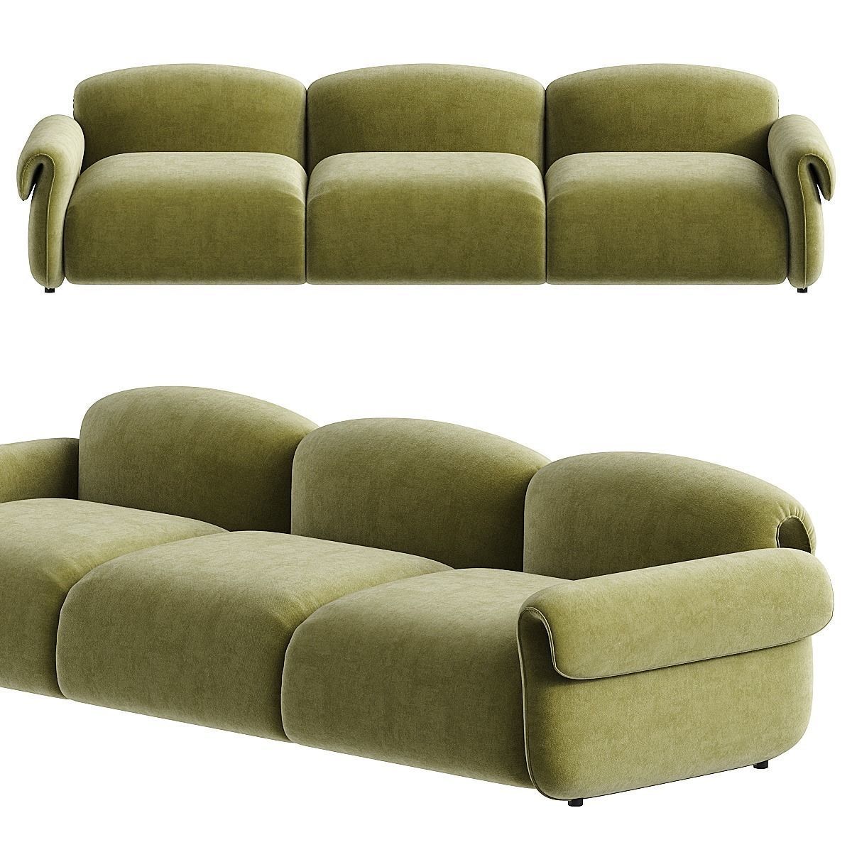 Arina sofa 3D model_1