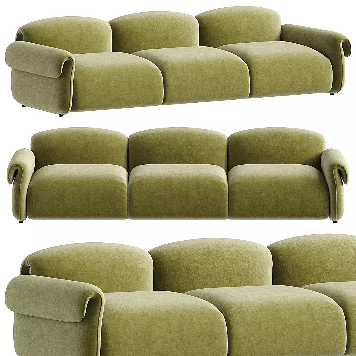Arina sofa 3D model_0