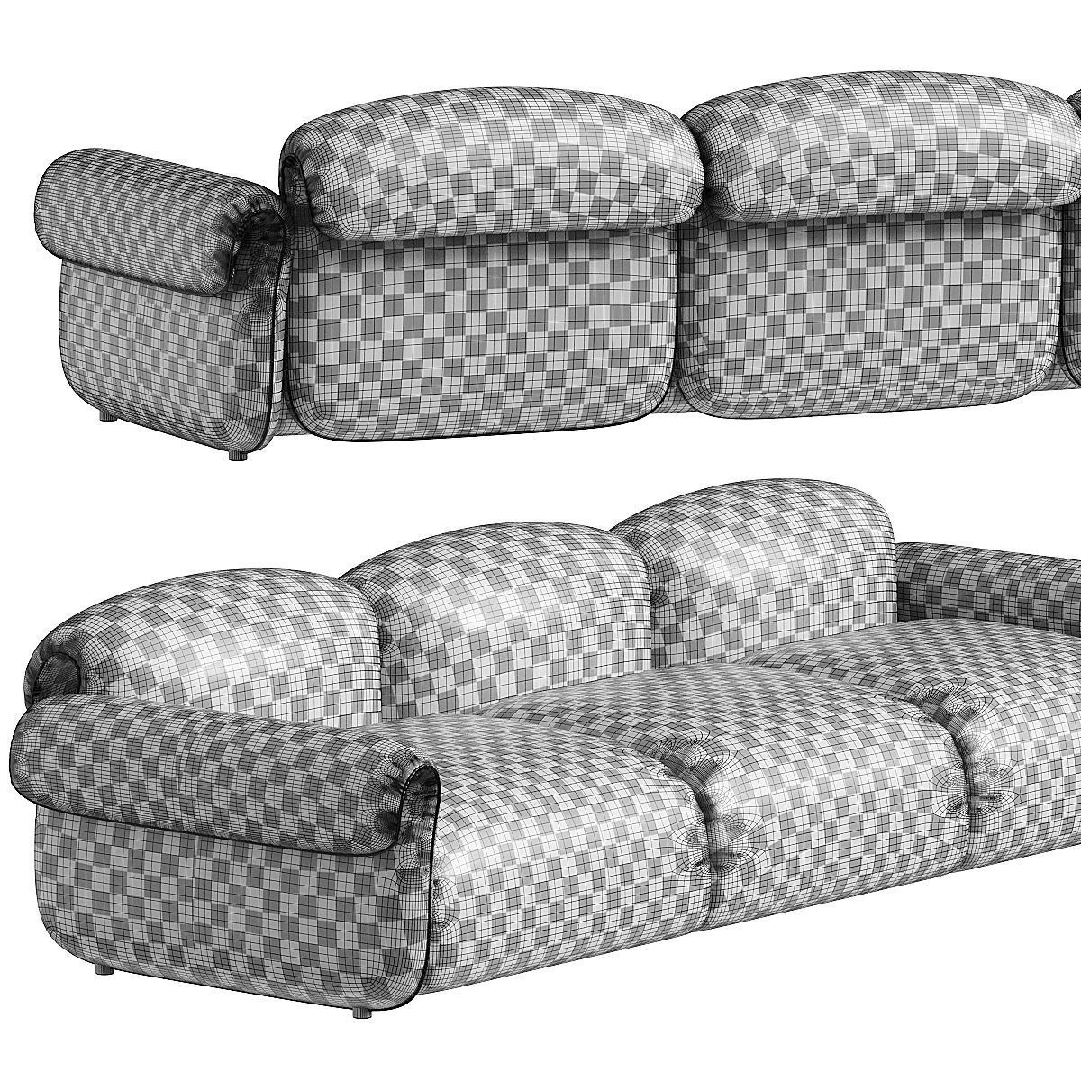 Arina sofa 3D model_2