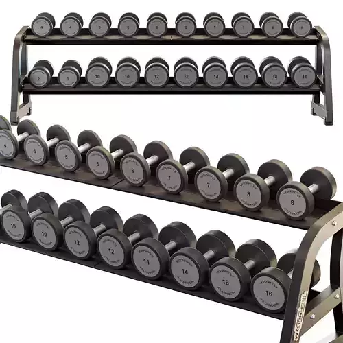 Two Tier Dumbbell Rack