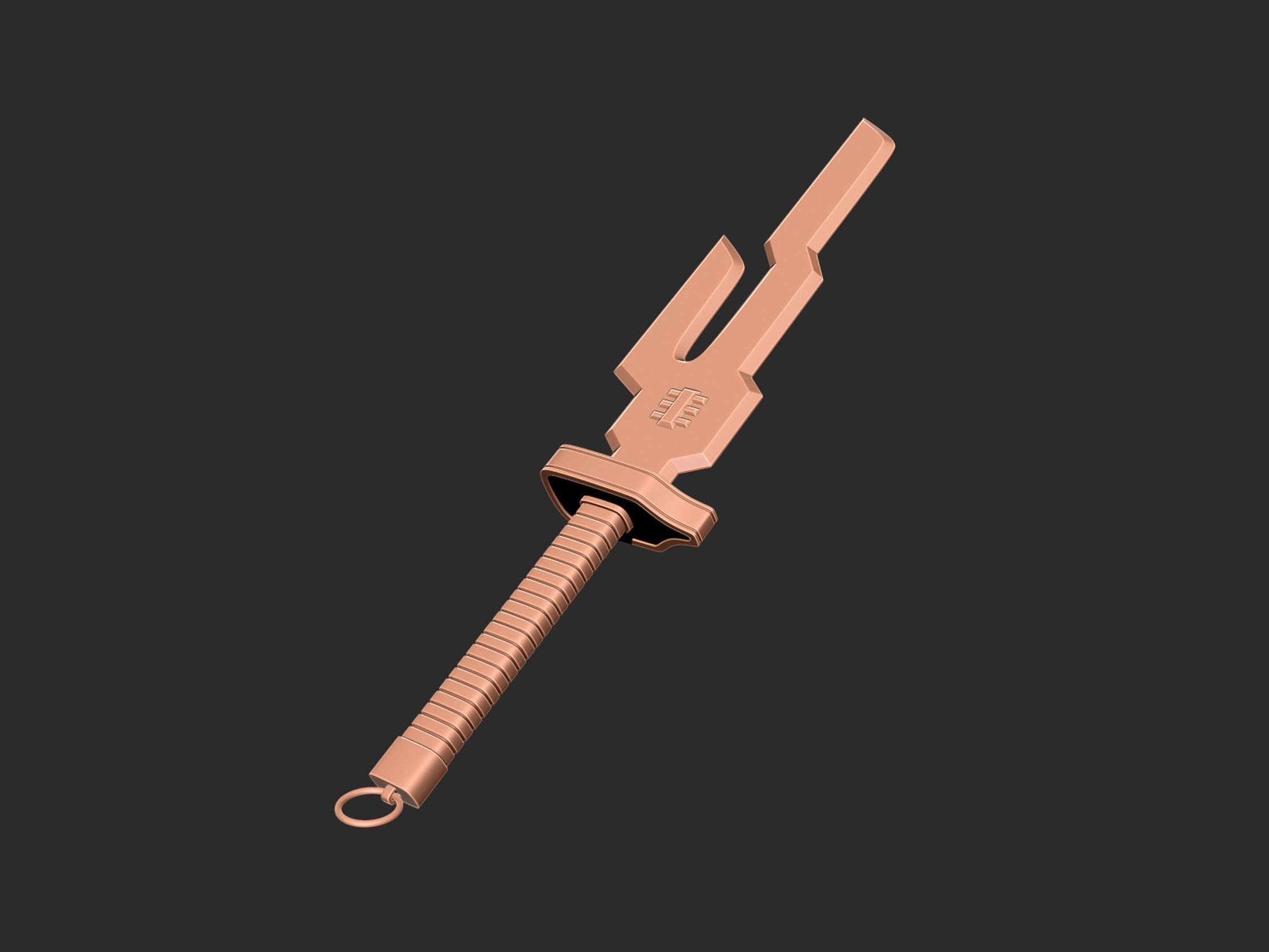 Toji Fushiguro Weapon Inverted Spear of Heaven 3D print model_3