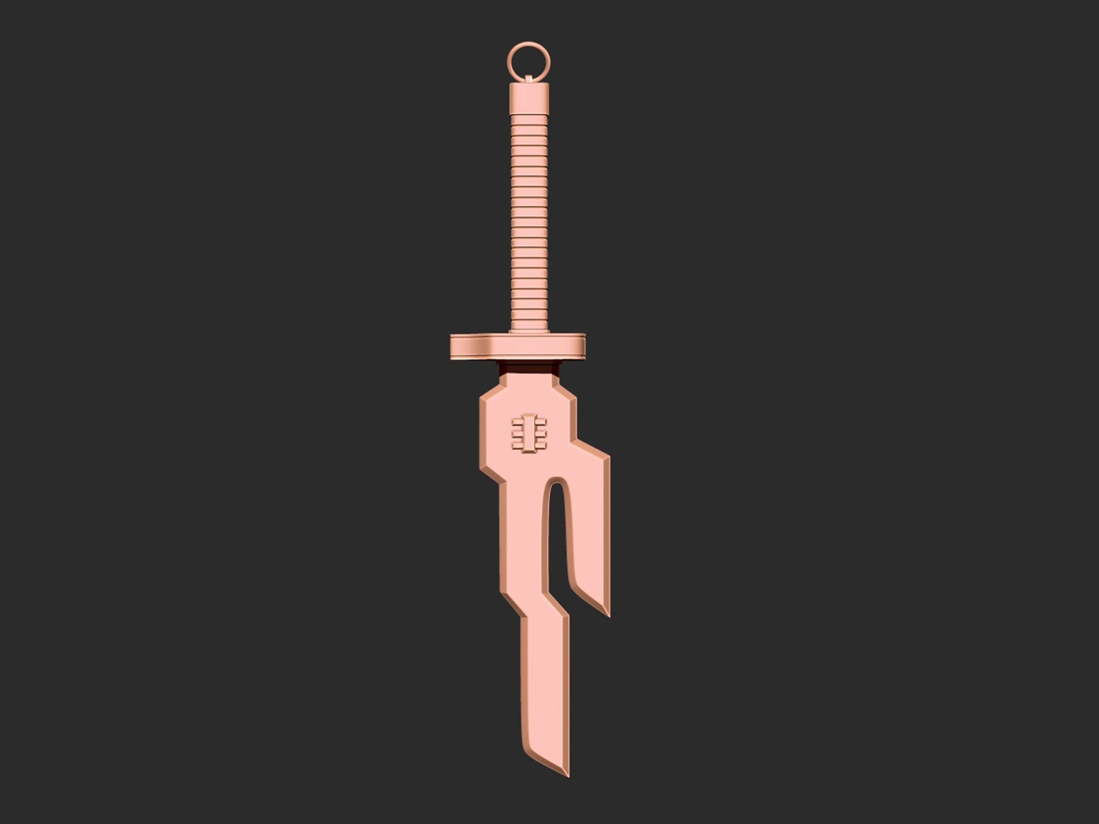 Toji Fushiguro Weapon Inverted Spear of Heaven 3D print model_4