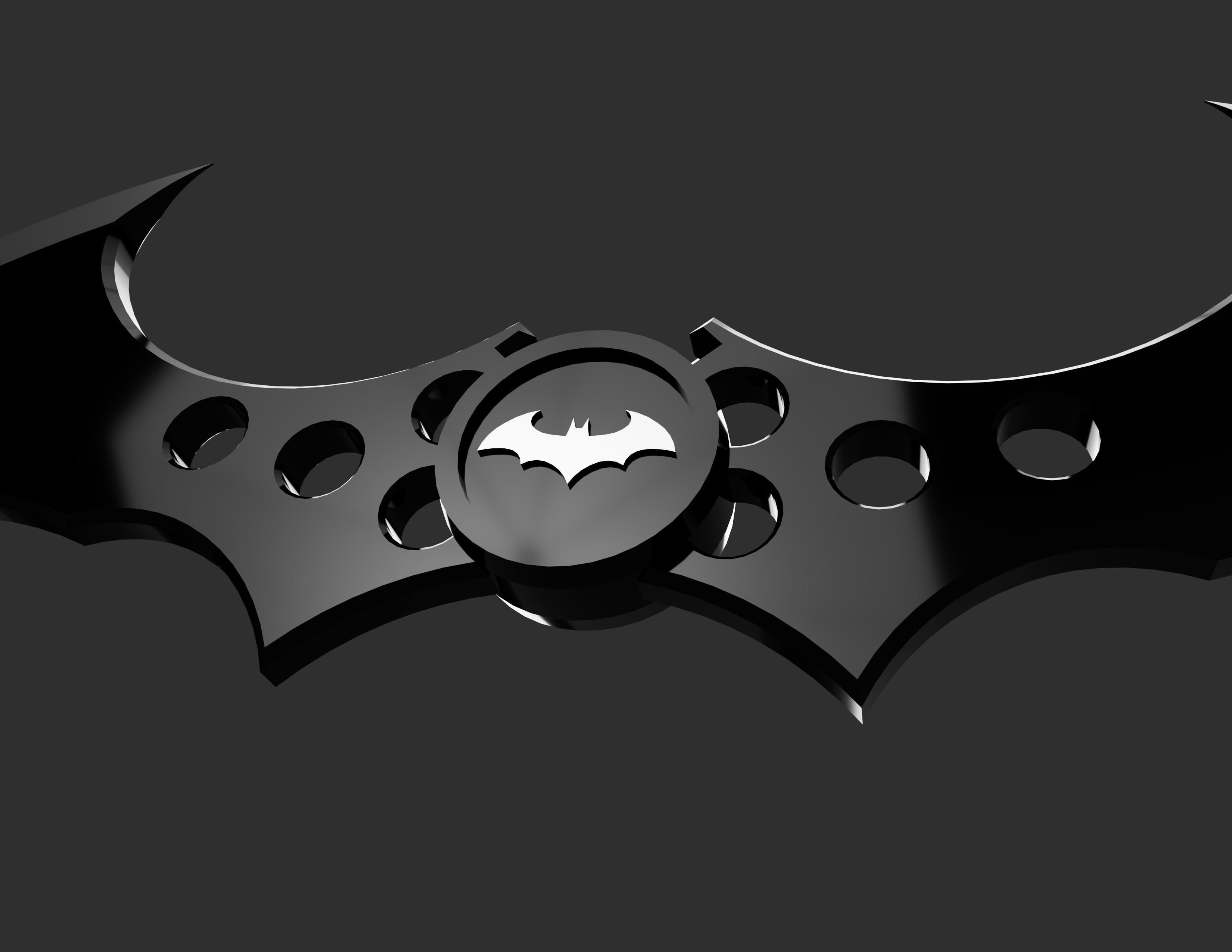 Arkham Game Series Batman Batarang 3D print model_2