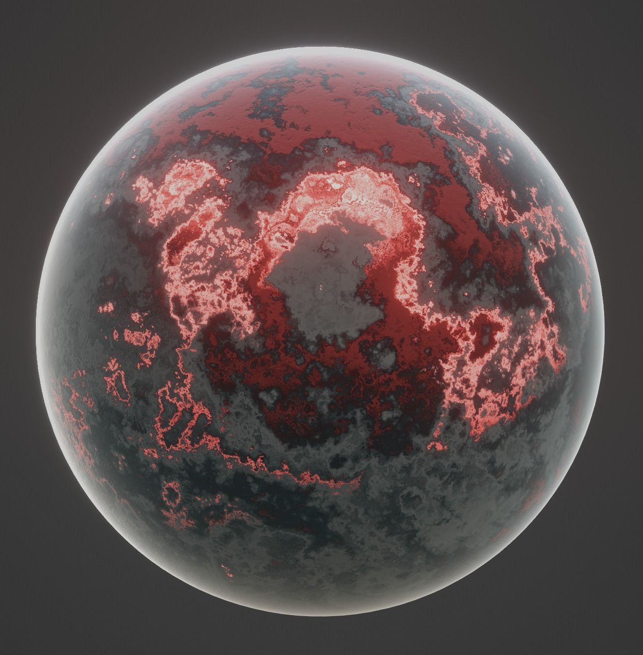 Planet Space Ready to game  Low-poly 3D model_11