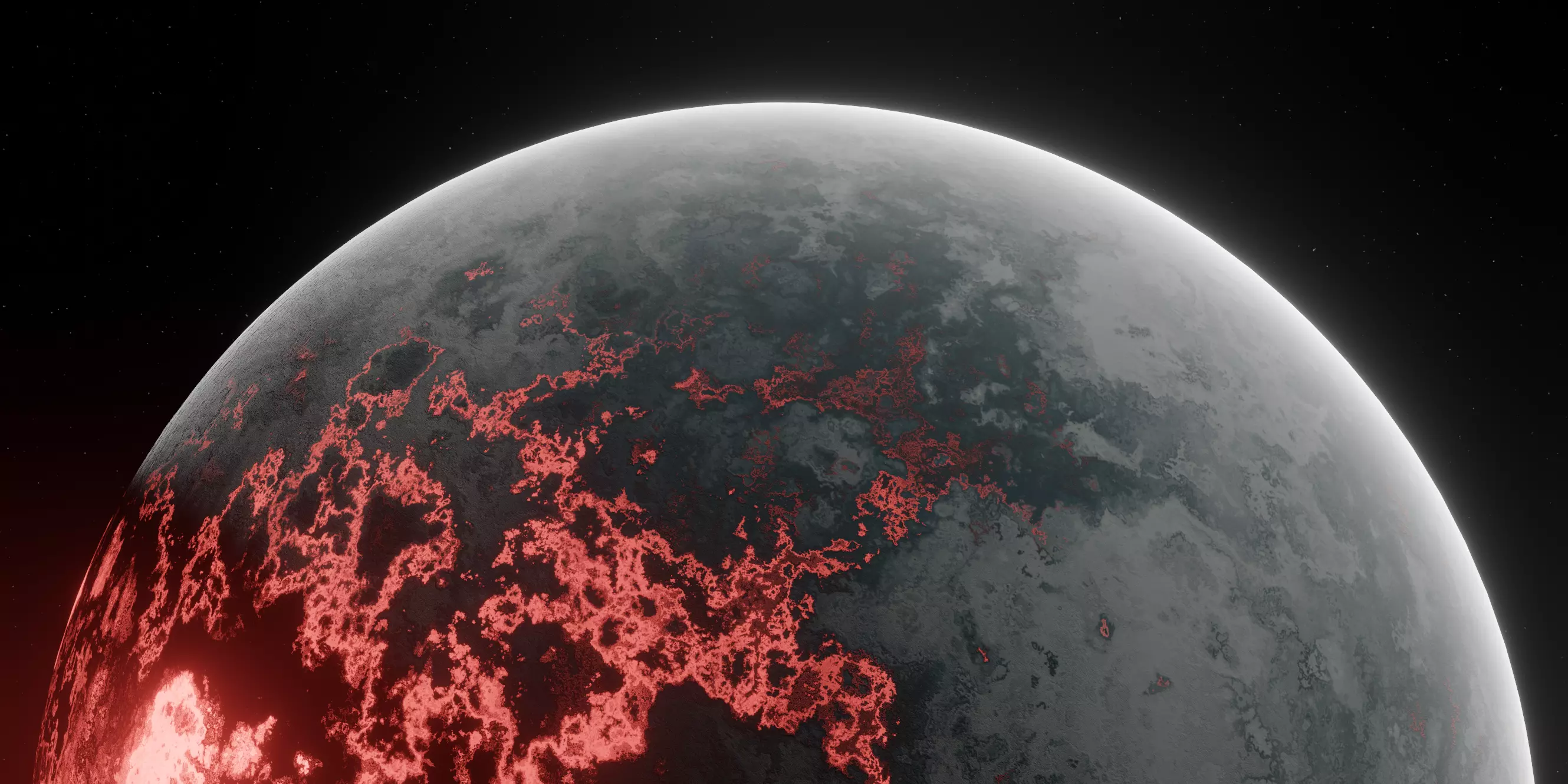 Planet Space Ready to game  Low-poly 3D model_0