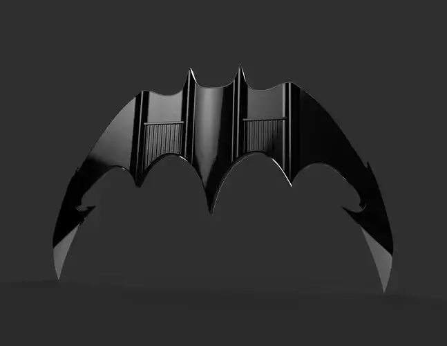 1989 Batman Batarang Michael Keaton 3D print model