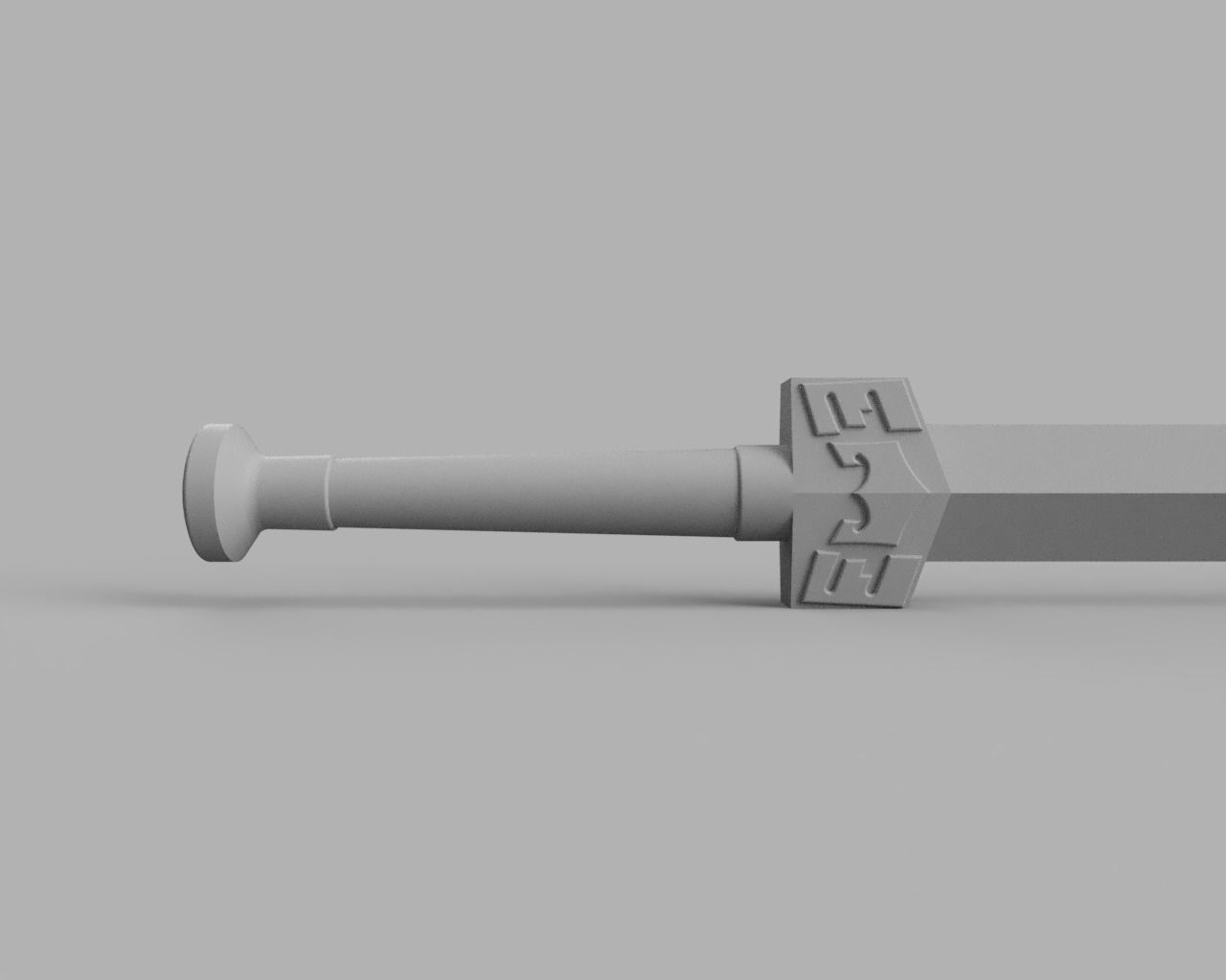 Avatar Sokkas Meteorite Sword 3D print model_3