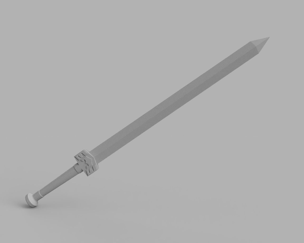 Avatar Sokkas Meteorite Sword 3D print model_5