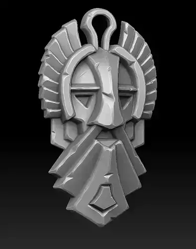 Dwarf bas-relief 3d print