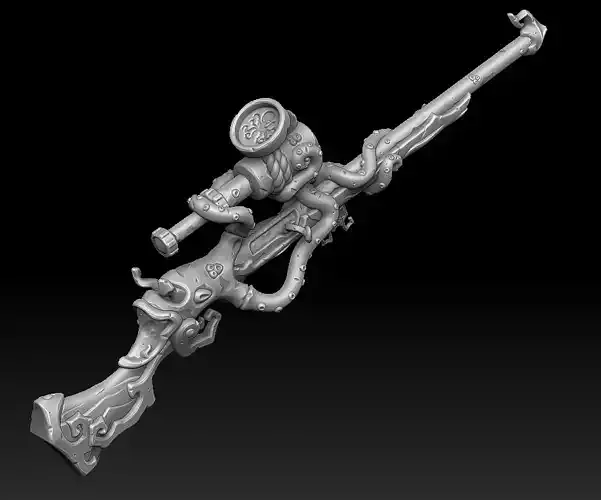Octopus sniper rifle 3d print
