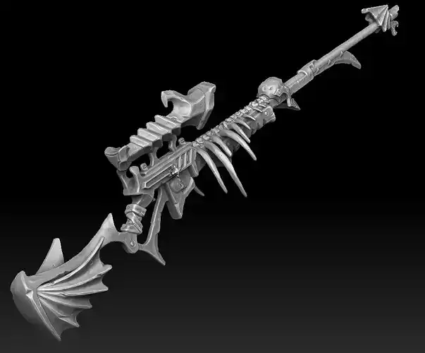 Undead sniper rifle 3d print