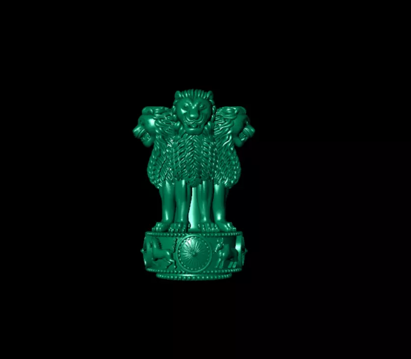 ASHOKA STAMBH 3D print model_0
