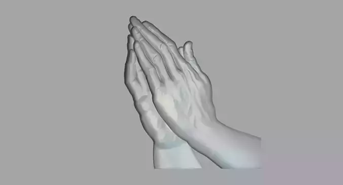 Hands 02 3D print model