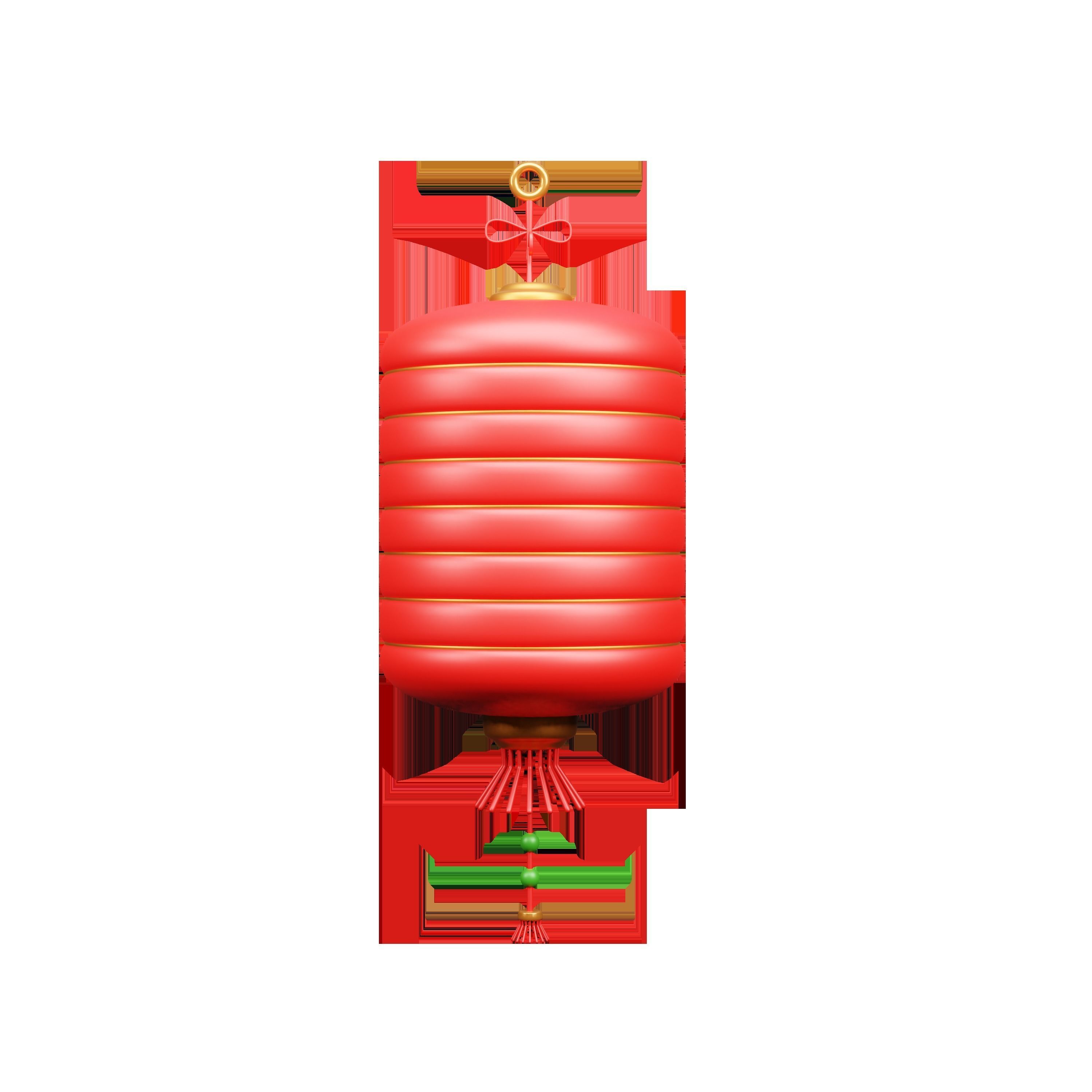 Chinese New Year Icon 3d Illustration  3D model_26