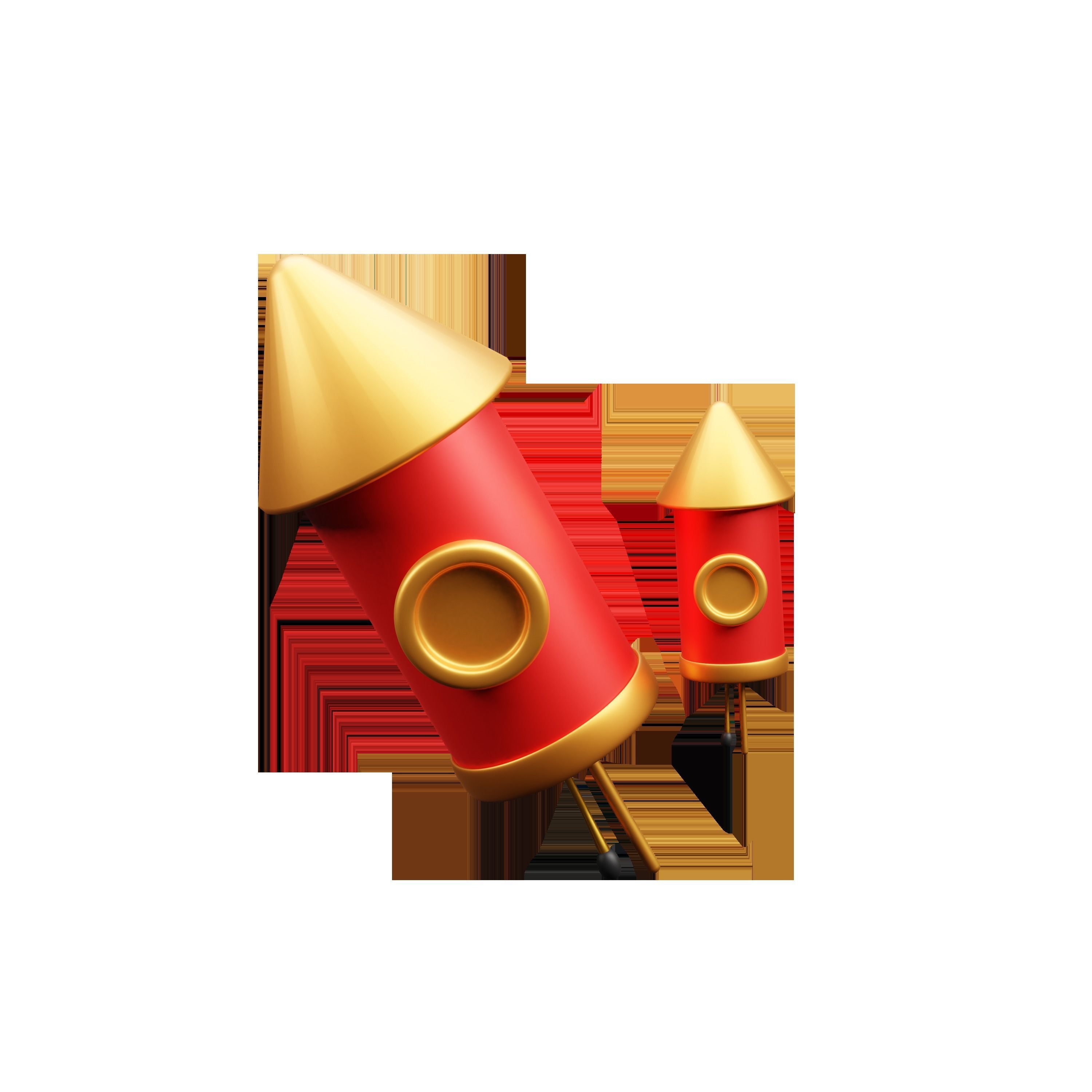 Chinese New Year Icon 3d Illustration  3D model_24