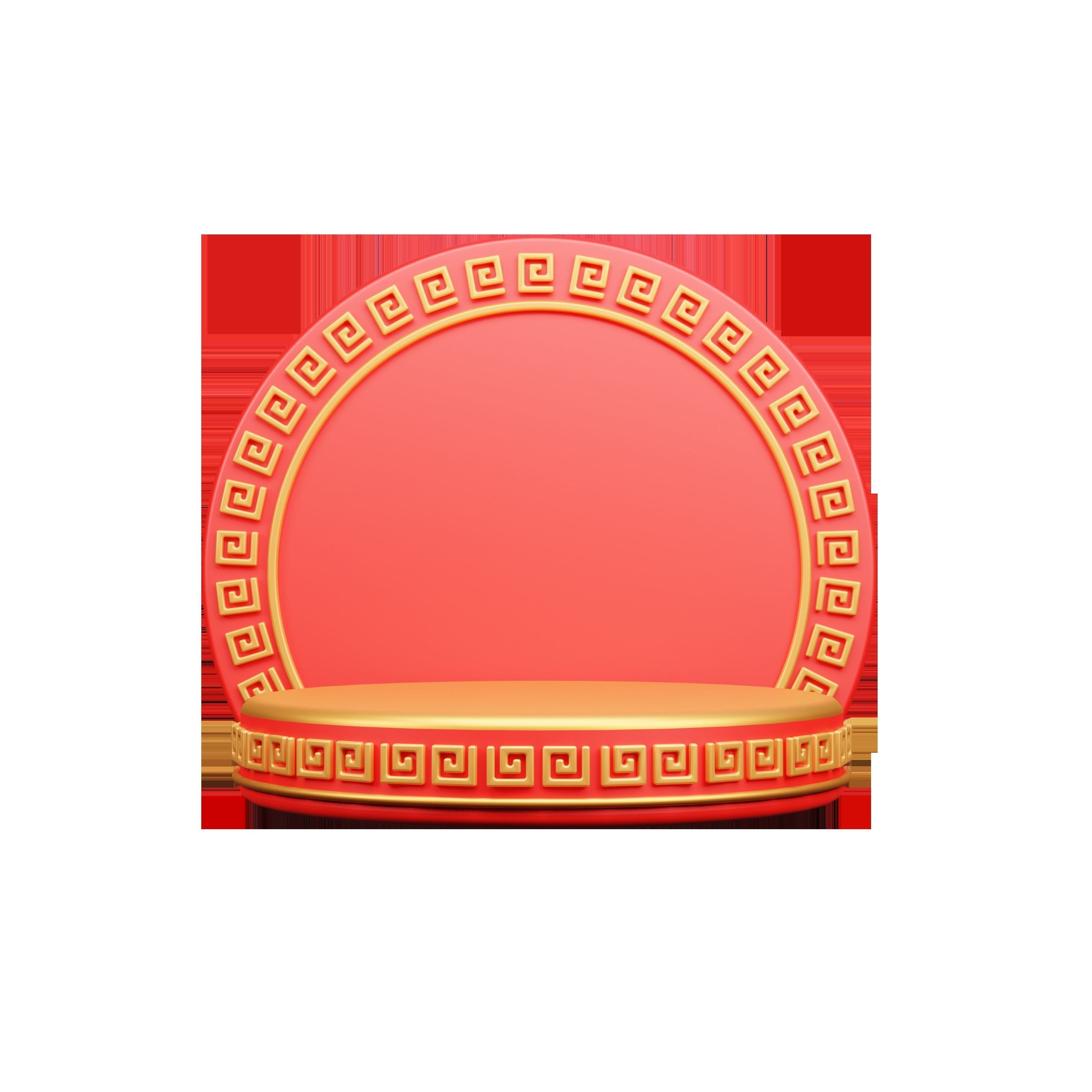 Chinese New Year Icon 3d Illustration  3D model_29