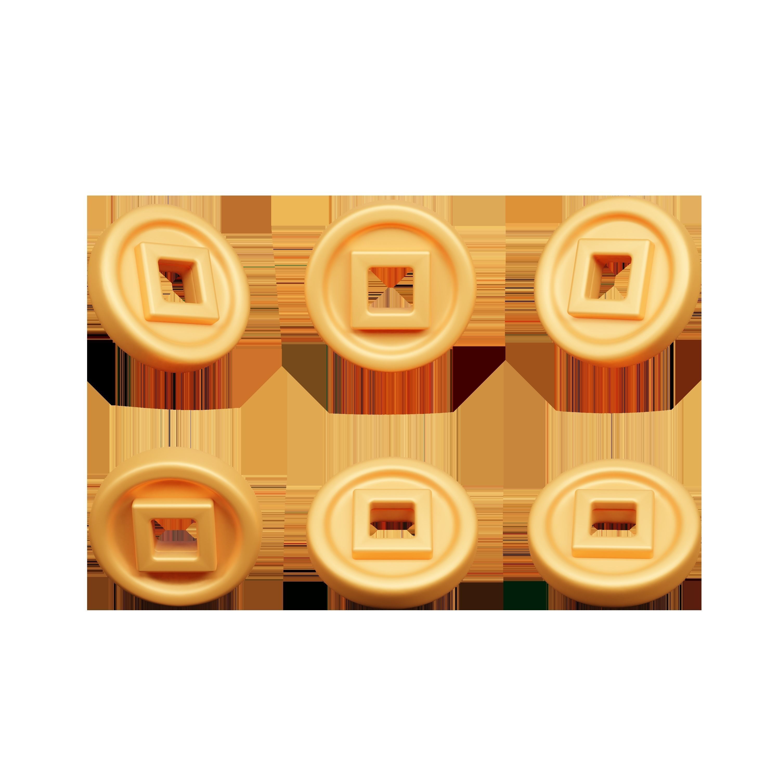 Chinese New Year Icon 3d Illustration  3D model_31