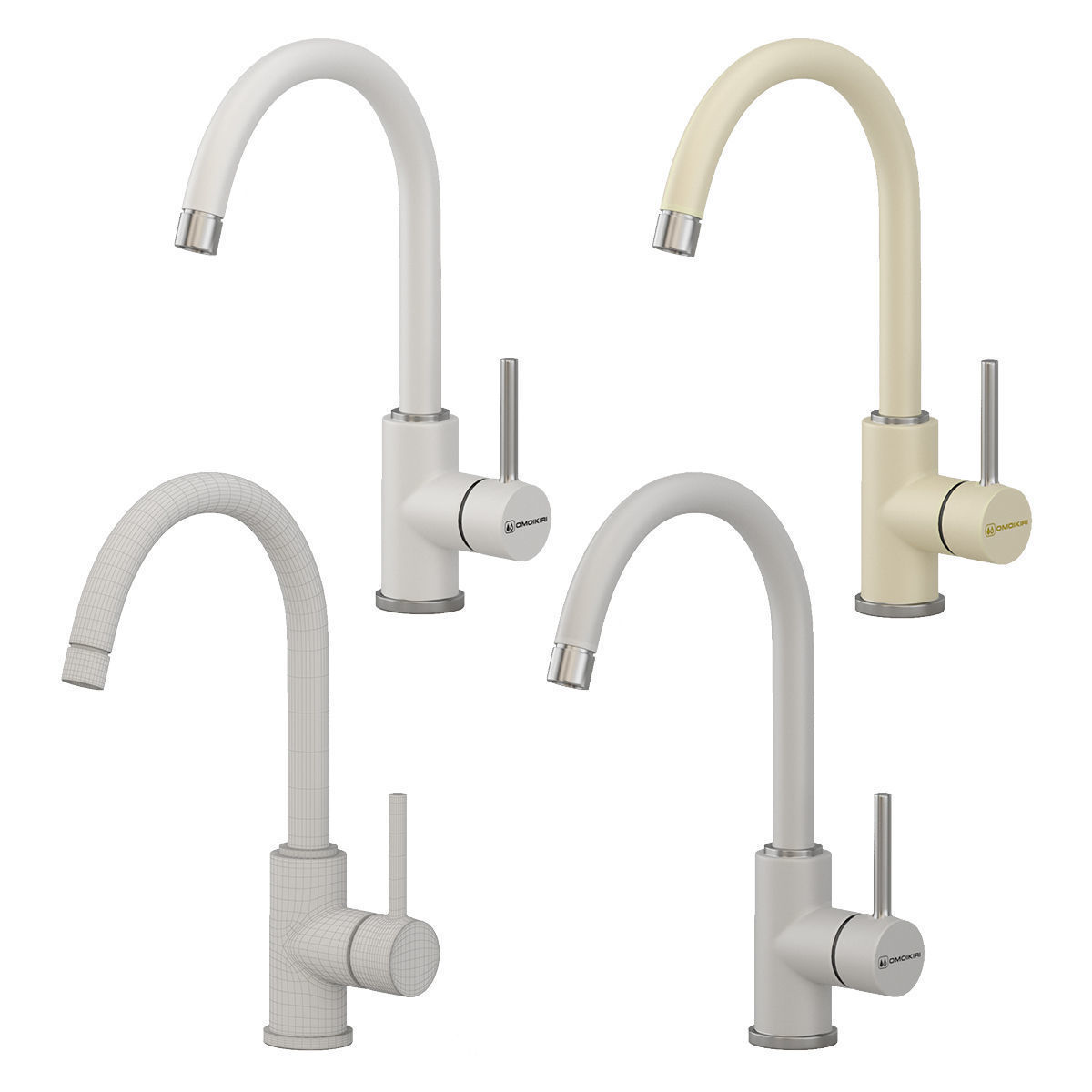 Mixer Omoikiri Shinagawa 3D model_3