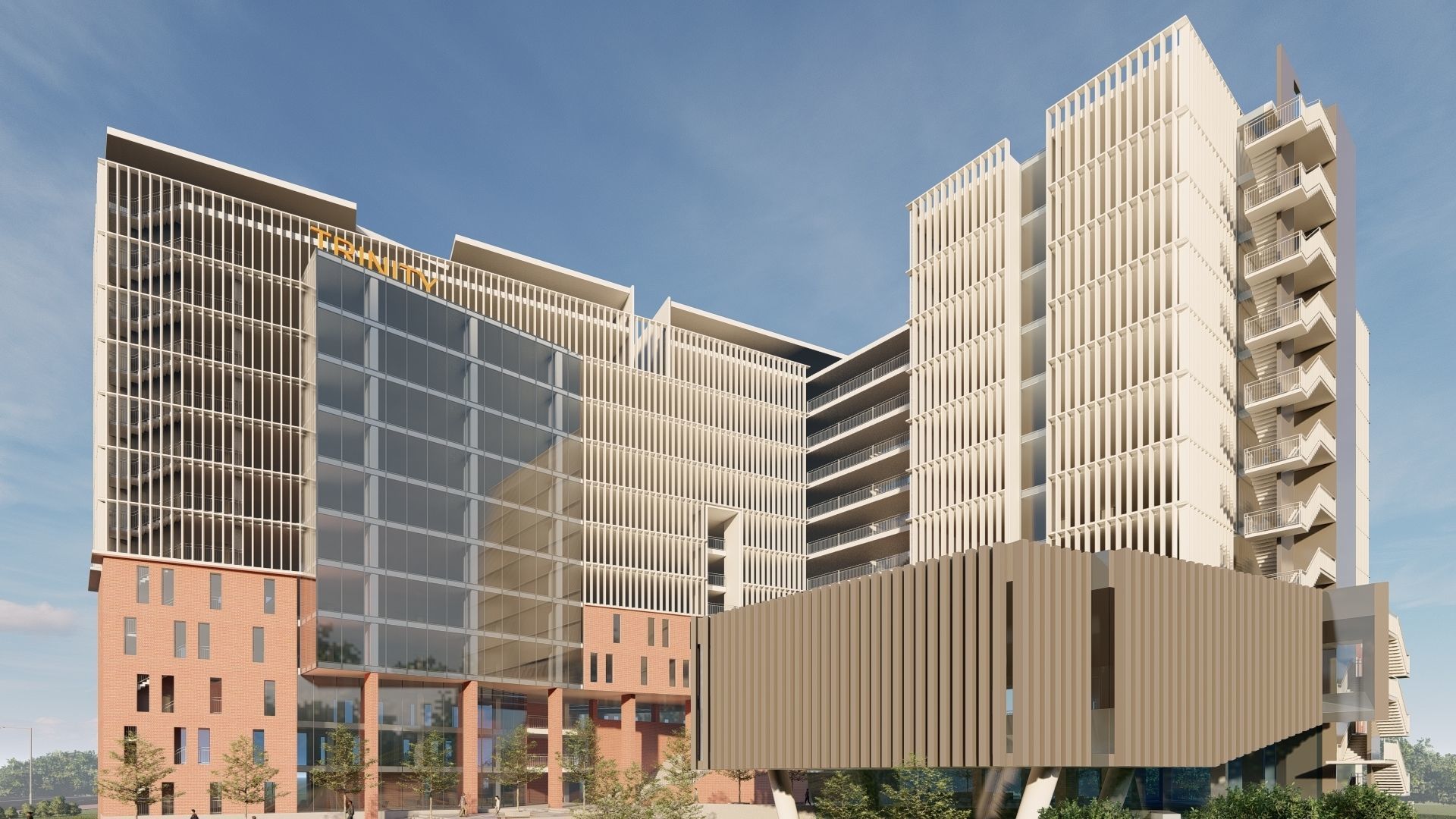 UNIVERSITY BUILDING 3DMODEL 3D model_1