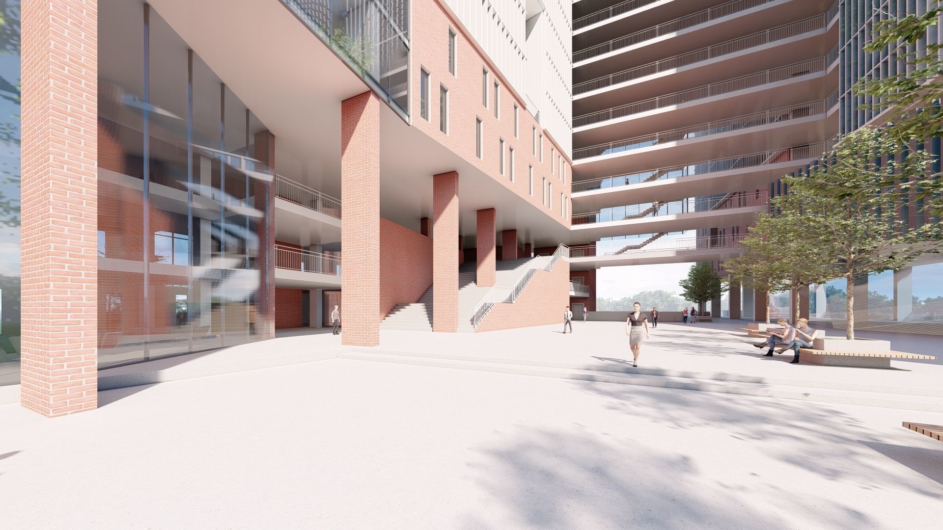 UNIVERSITY BUILDING 3DMODEL 3D model_4