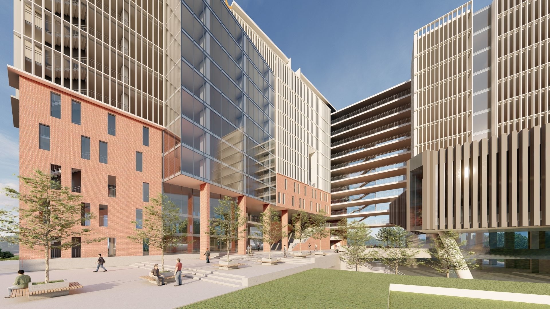 UNIVERSITY BUILDING 3DMODEL 3D model_7