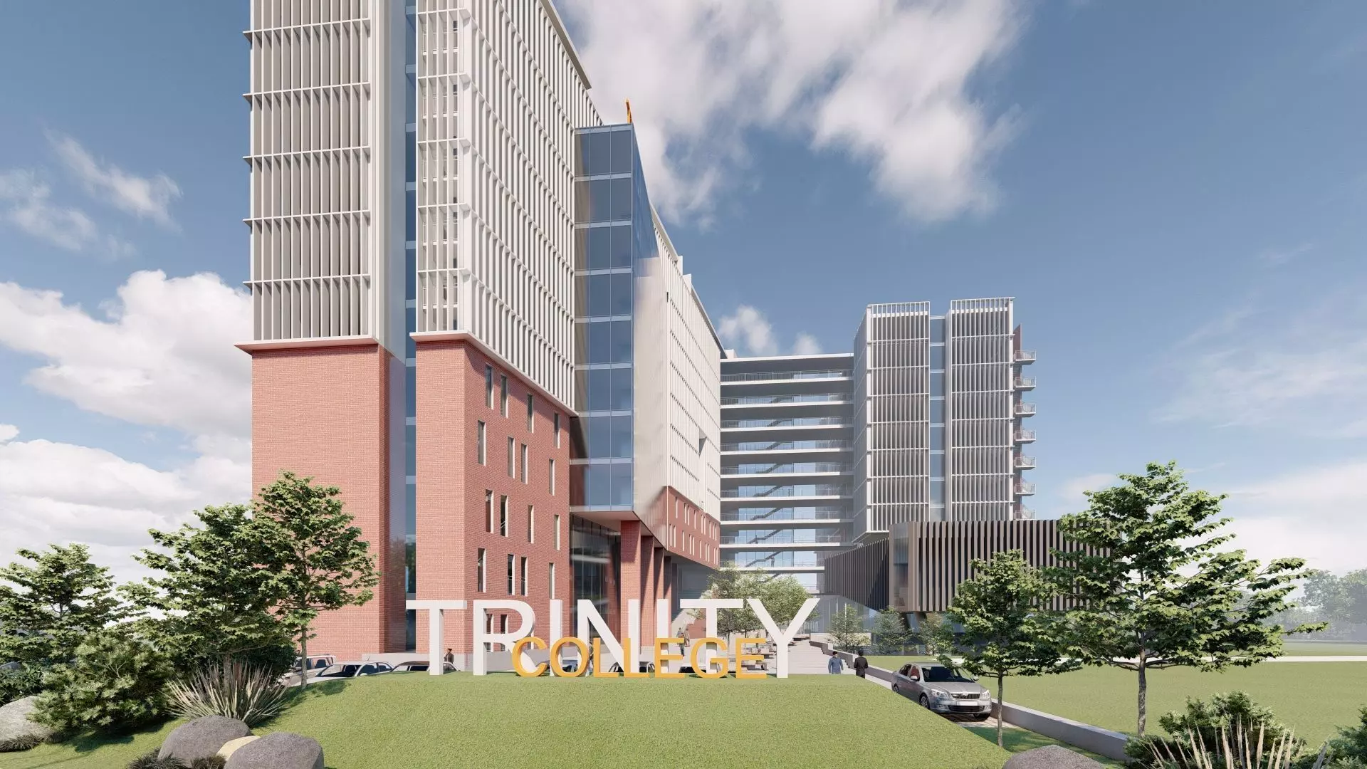 UNIVERSITY BUILDING 3DMODEL 3D model_0