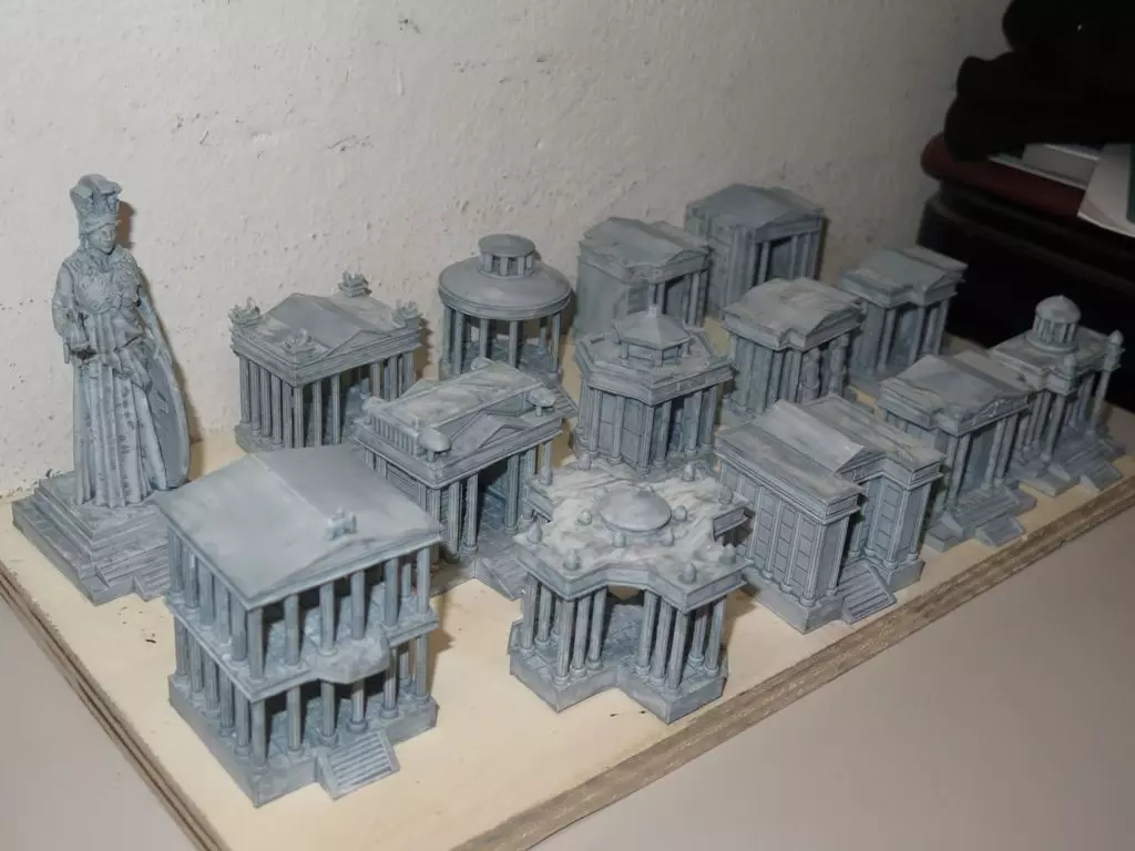 12 houses of the Zodiac 3D print model