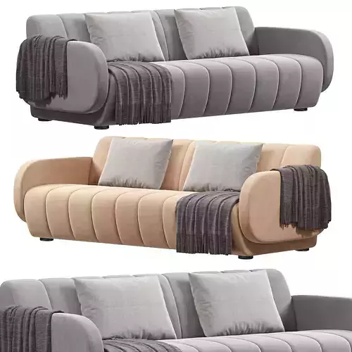  Brigitte Velvet Sofa