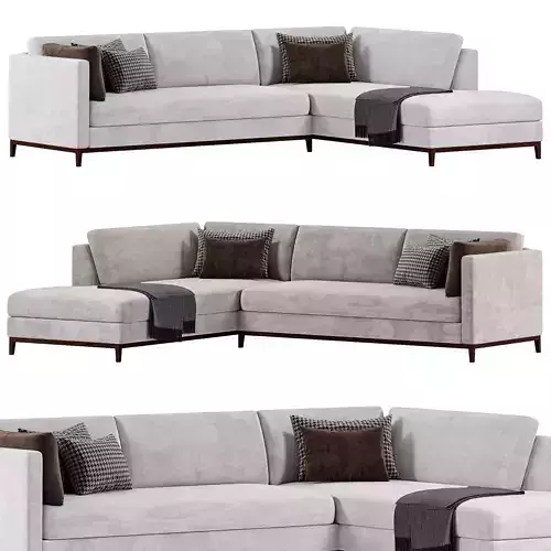 Annalise Right Chaise Sectional Sofa 