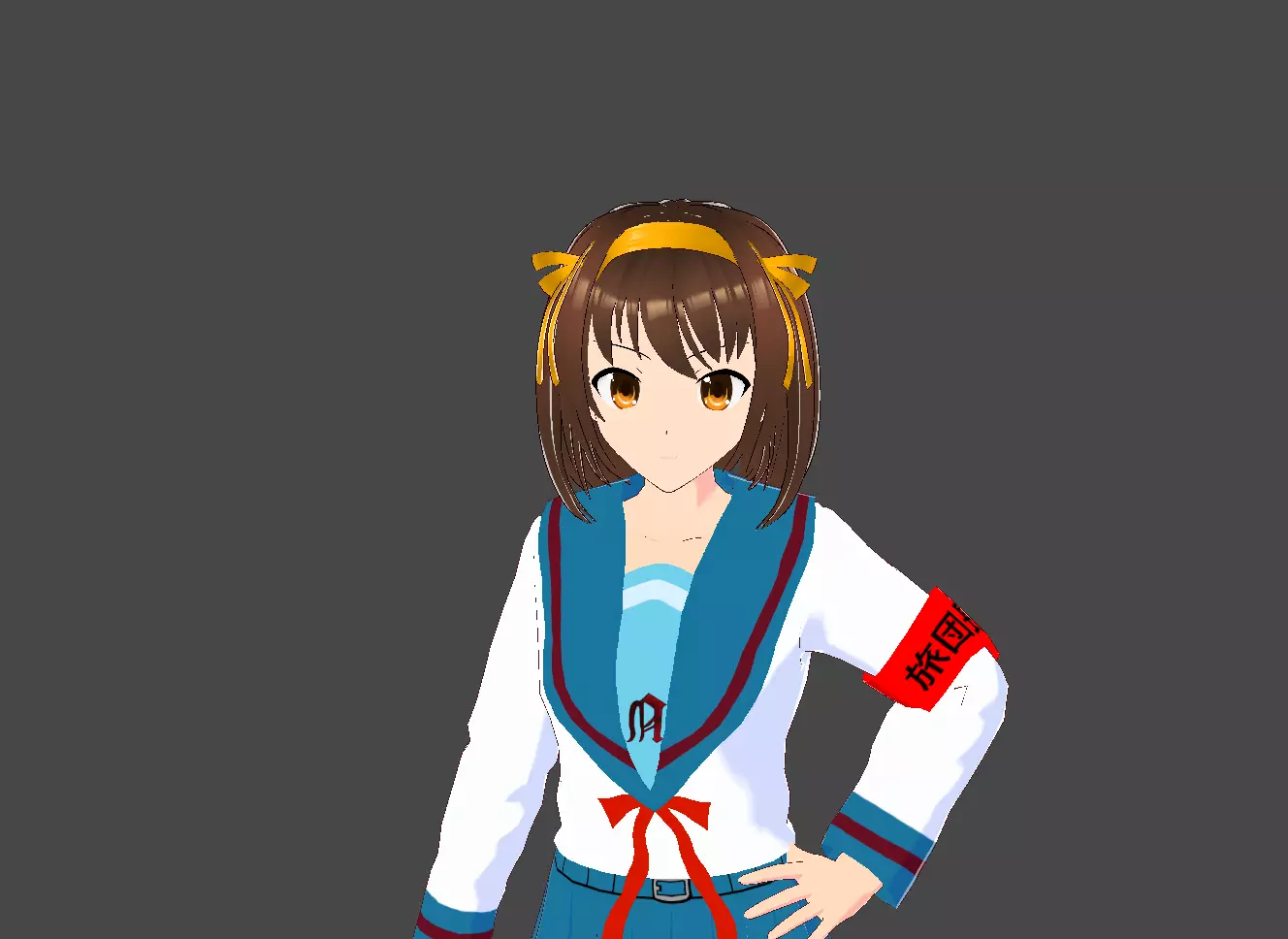 Model Haruhi S Free 3D model