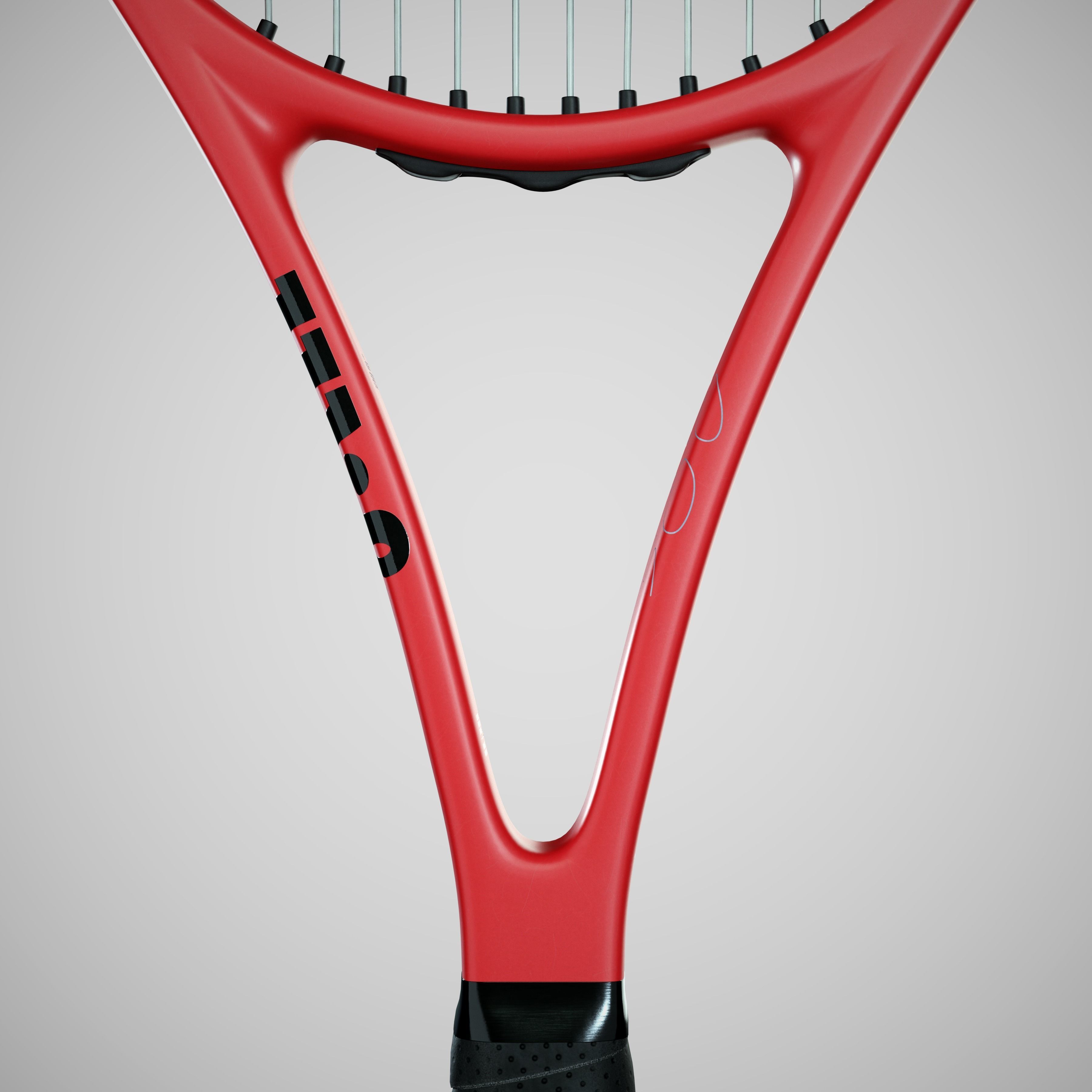 Wilson Pro Staff RF97 Autograph Red 3D model_10